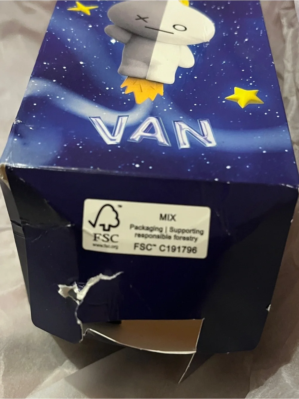 2026 McDonald’s BT21 VAN Happy Meal Toy Keychain BTS Character With Box